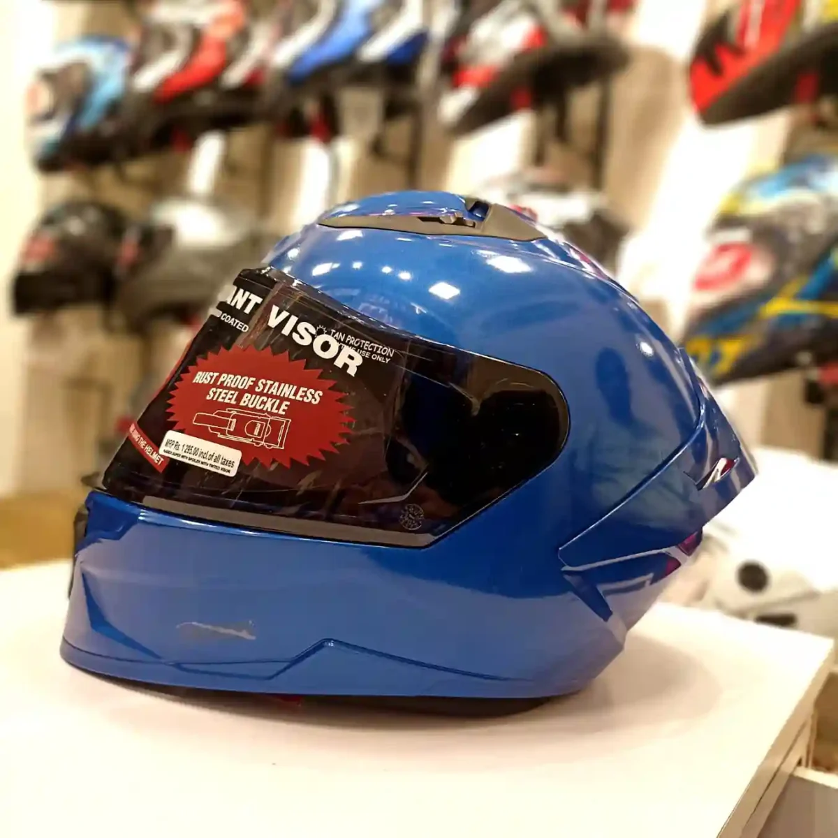 Studds Raider Glossy Blue - Image 2