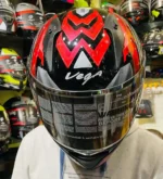 Vega Bolt Matial Glossy Black Red - Image 4
