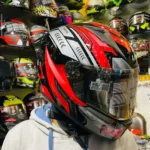 Vega Bolt Matial Glossy Black Red - Image 3