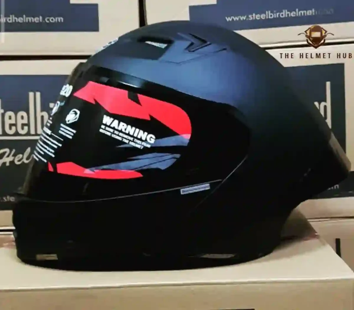 Steelbird SBA-20 Matt Black - Image 1