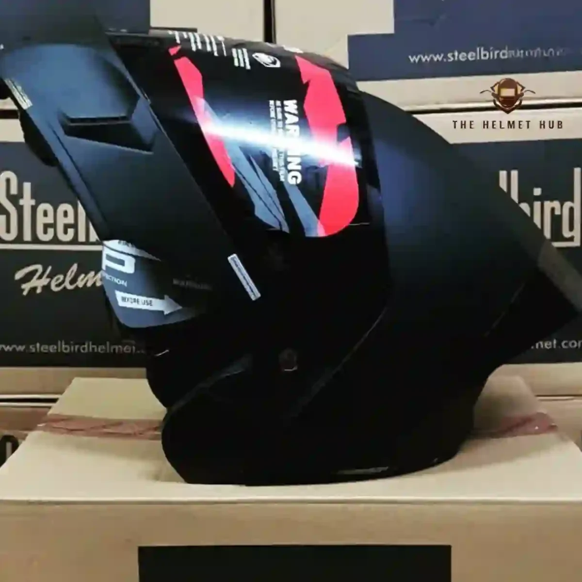 Steelbird SBA-20 Matt Black - Image 2
