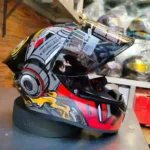 Vega Bolt Superhero Glossy Black Red - Image 2